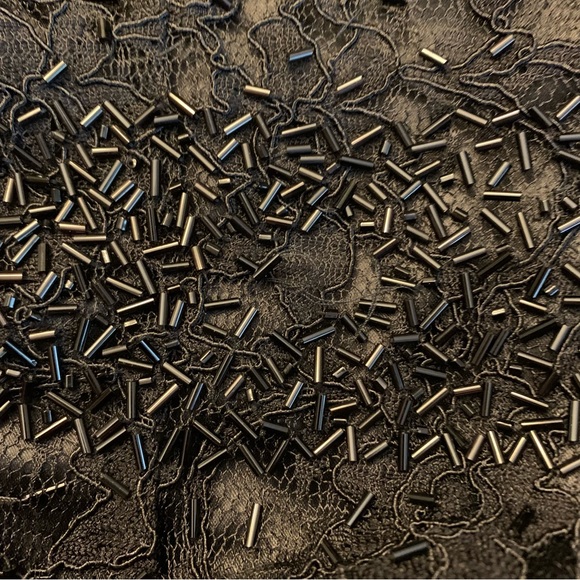 HP!🥂✨ JS Boutique Lace Cocktail Sheath LBD Womens 12 - Picture 12 of 14